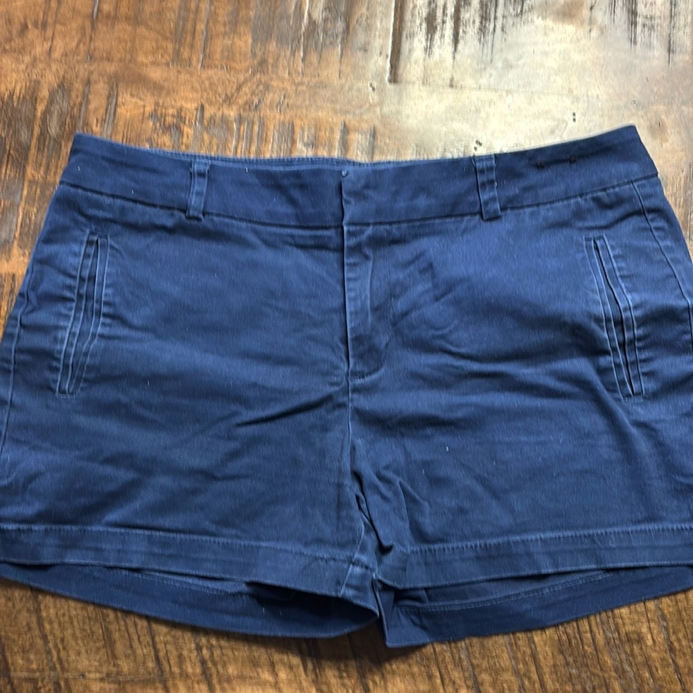 Ana twill shorts (navy)